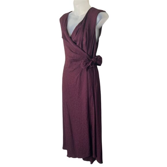 Tracy Reese Burgundy Dress Size 4 - Picture 3 of 8